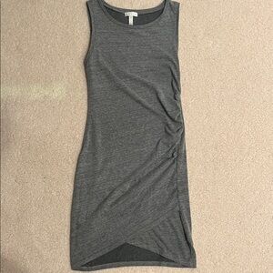 Leith Gray Sleeveless Mini Dress